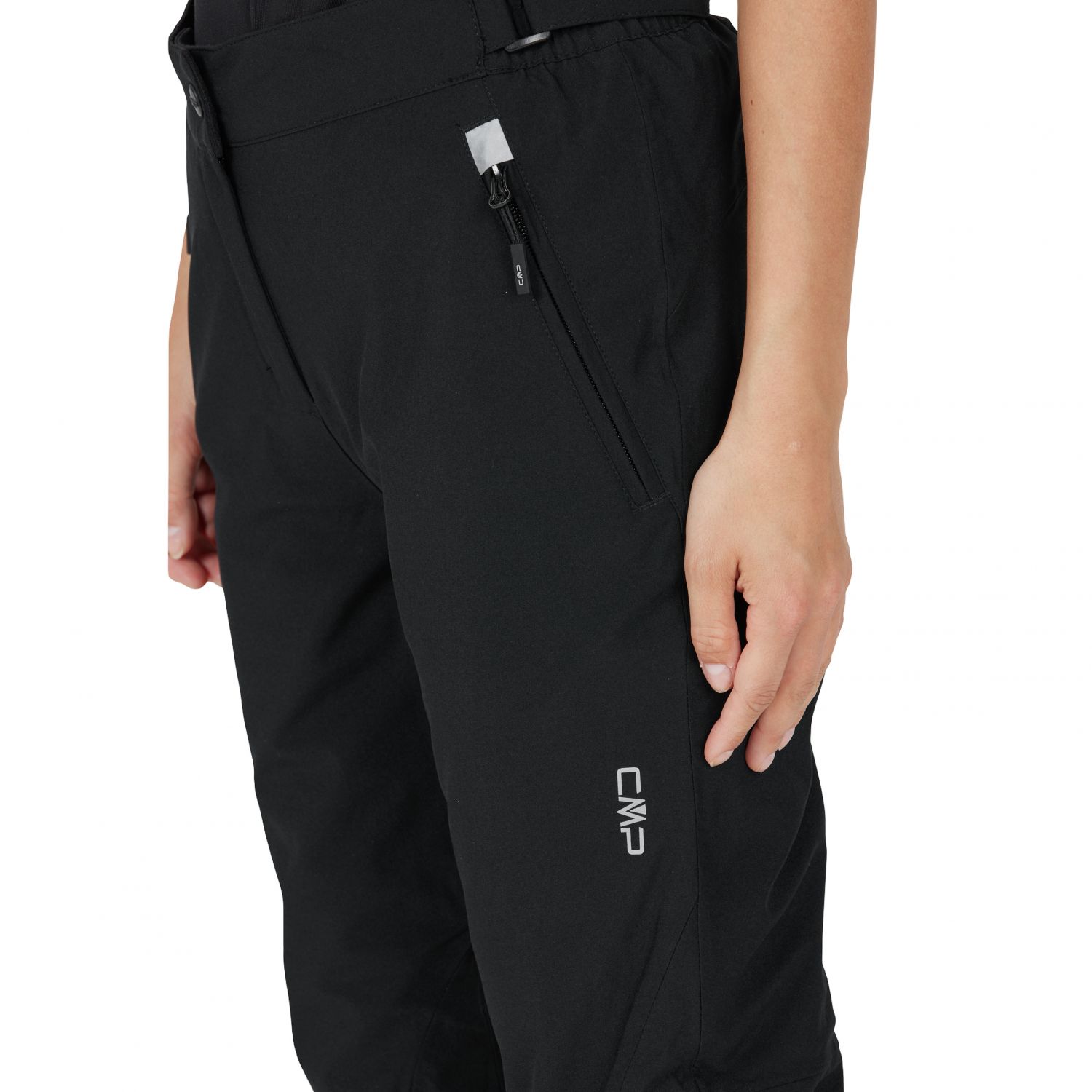 CMP pantaloni da sci, donna, nero