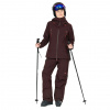 CMP pantaloni de schi, pentru femei, bordo