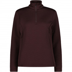 CMP pulôver de fleece, feminino, bordô