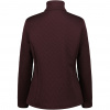 CMP pulôver de fleece, feminino, bordô