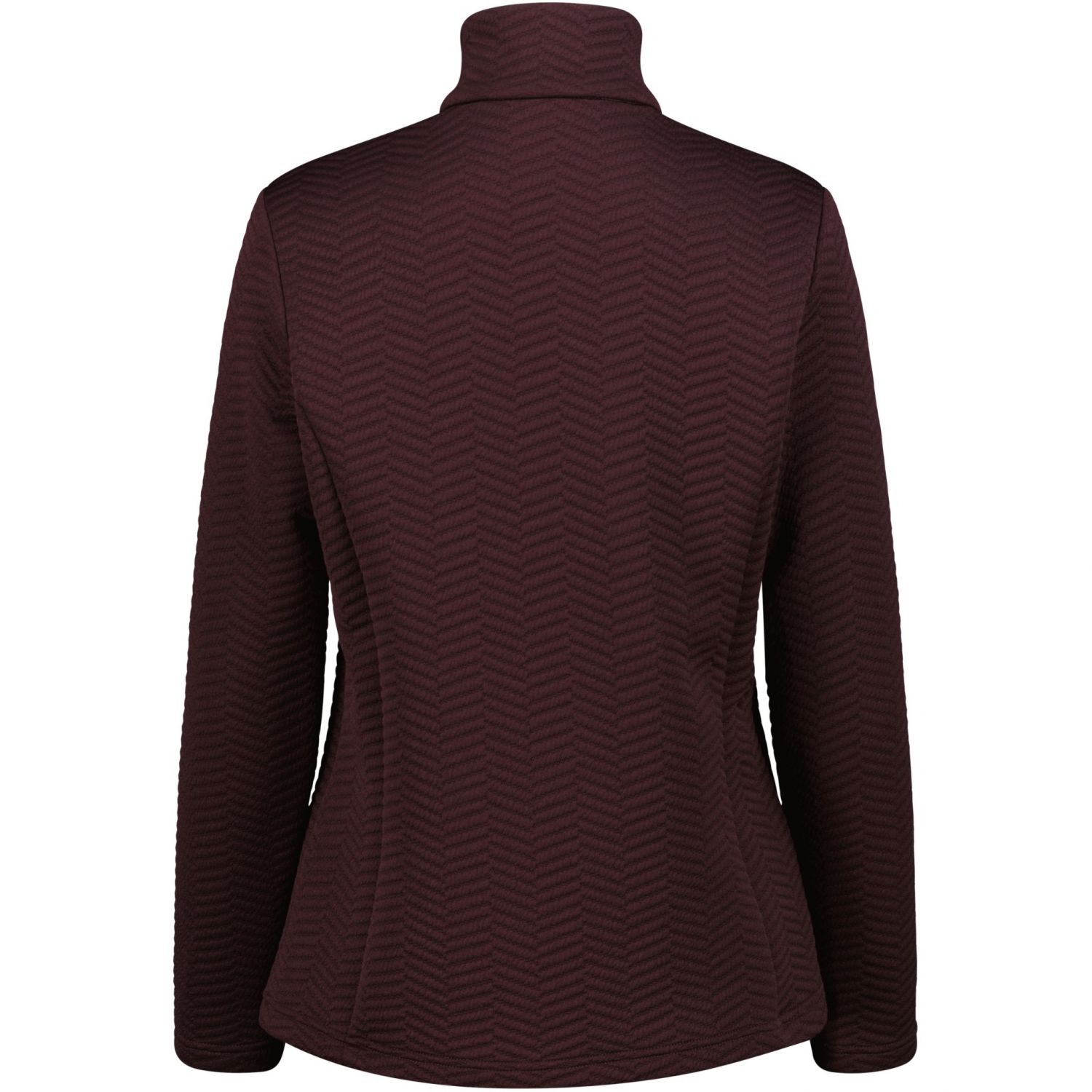 CMP pulôver de fleece, feminino, bordô