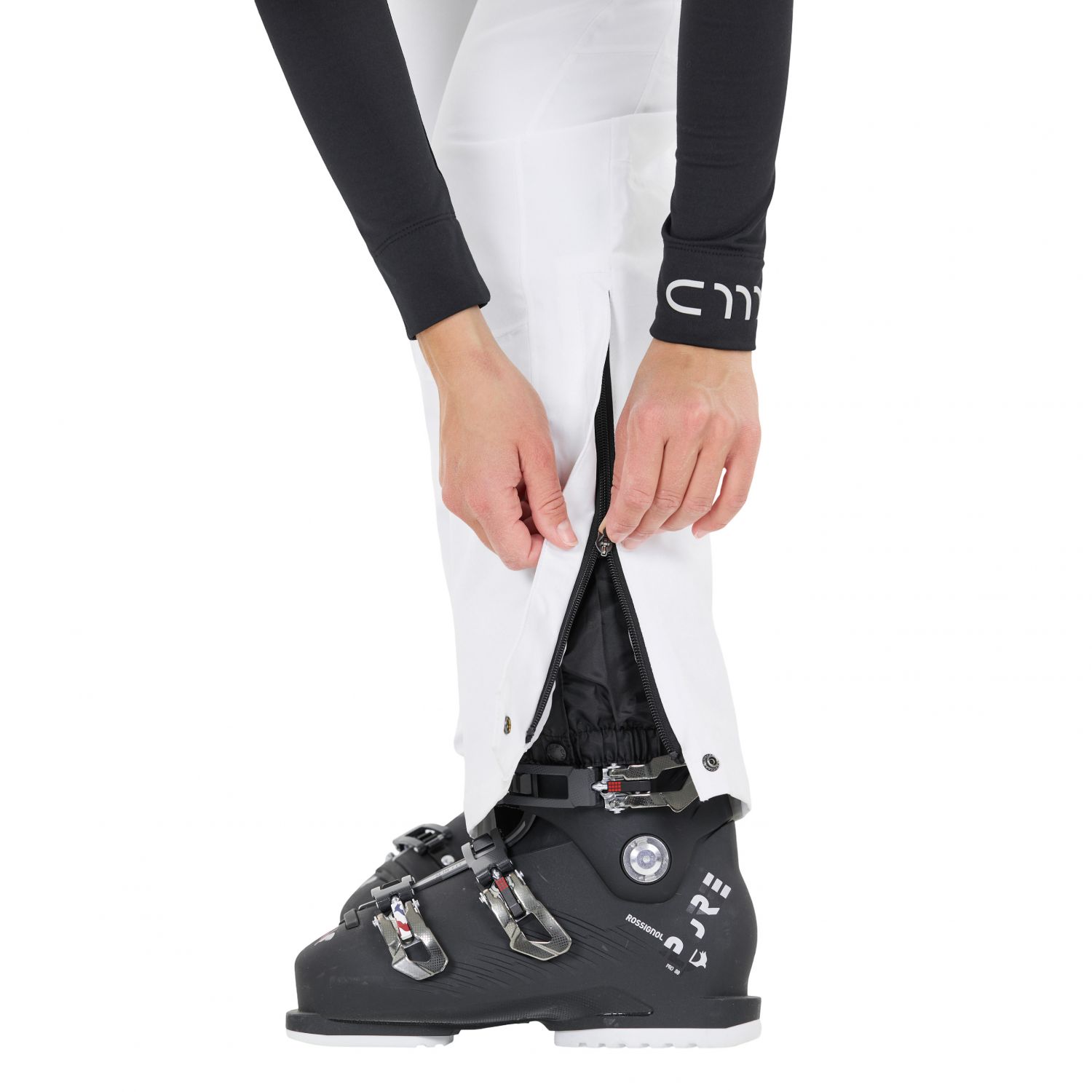 CMP skibroek, dames, wit