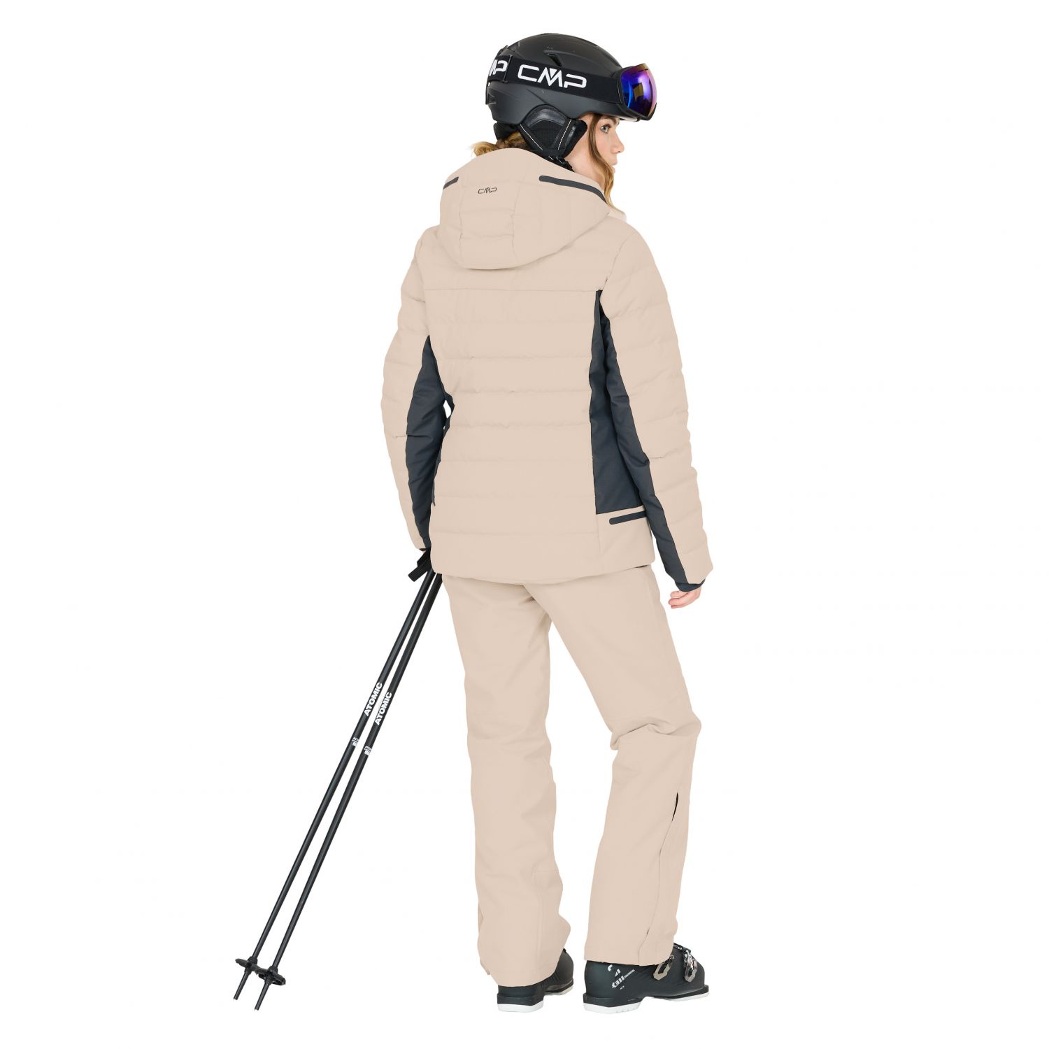 CMP skibukser, dame, beige