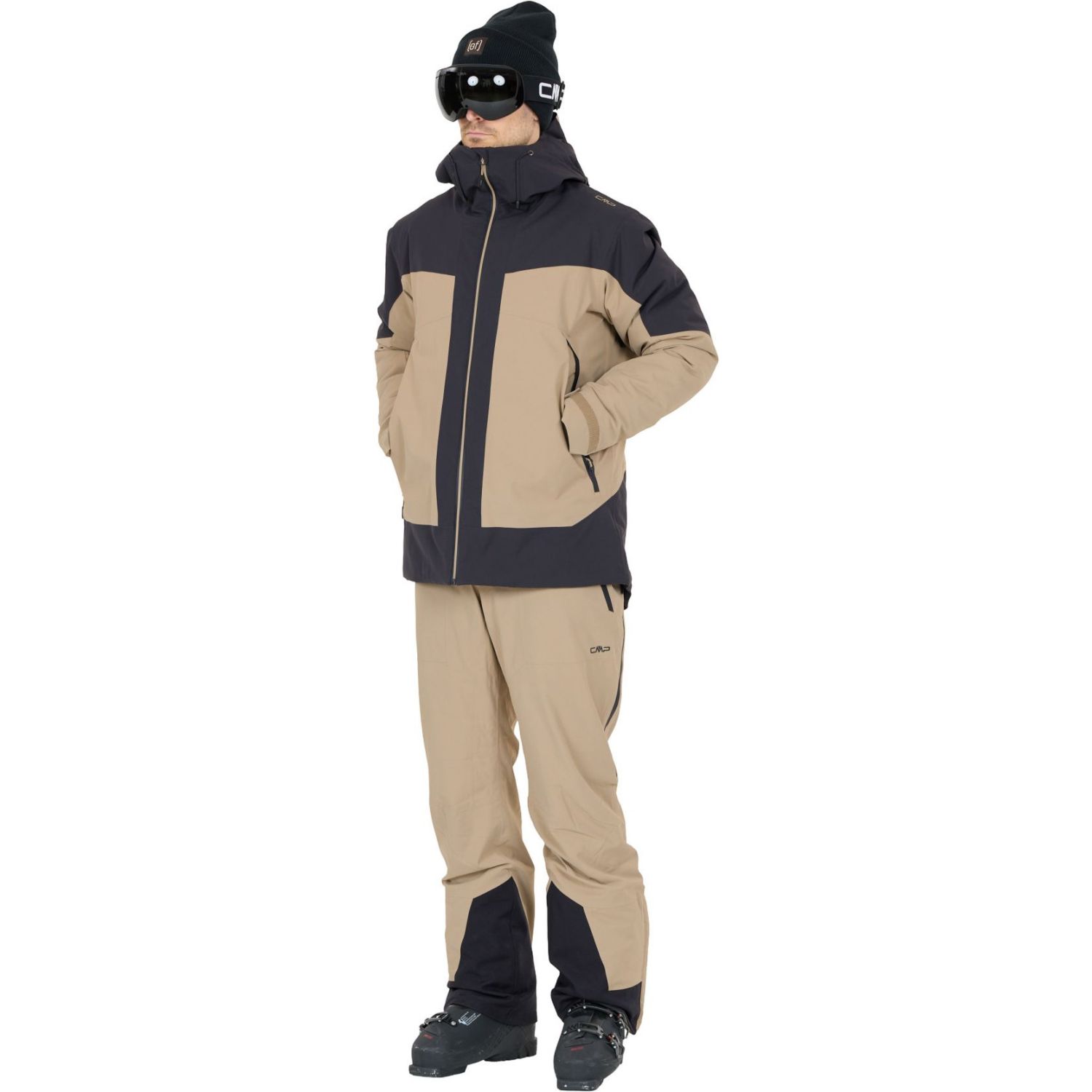 CMP Skijacke, Herren, beige