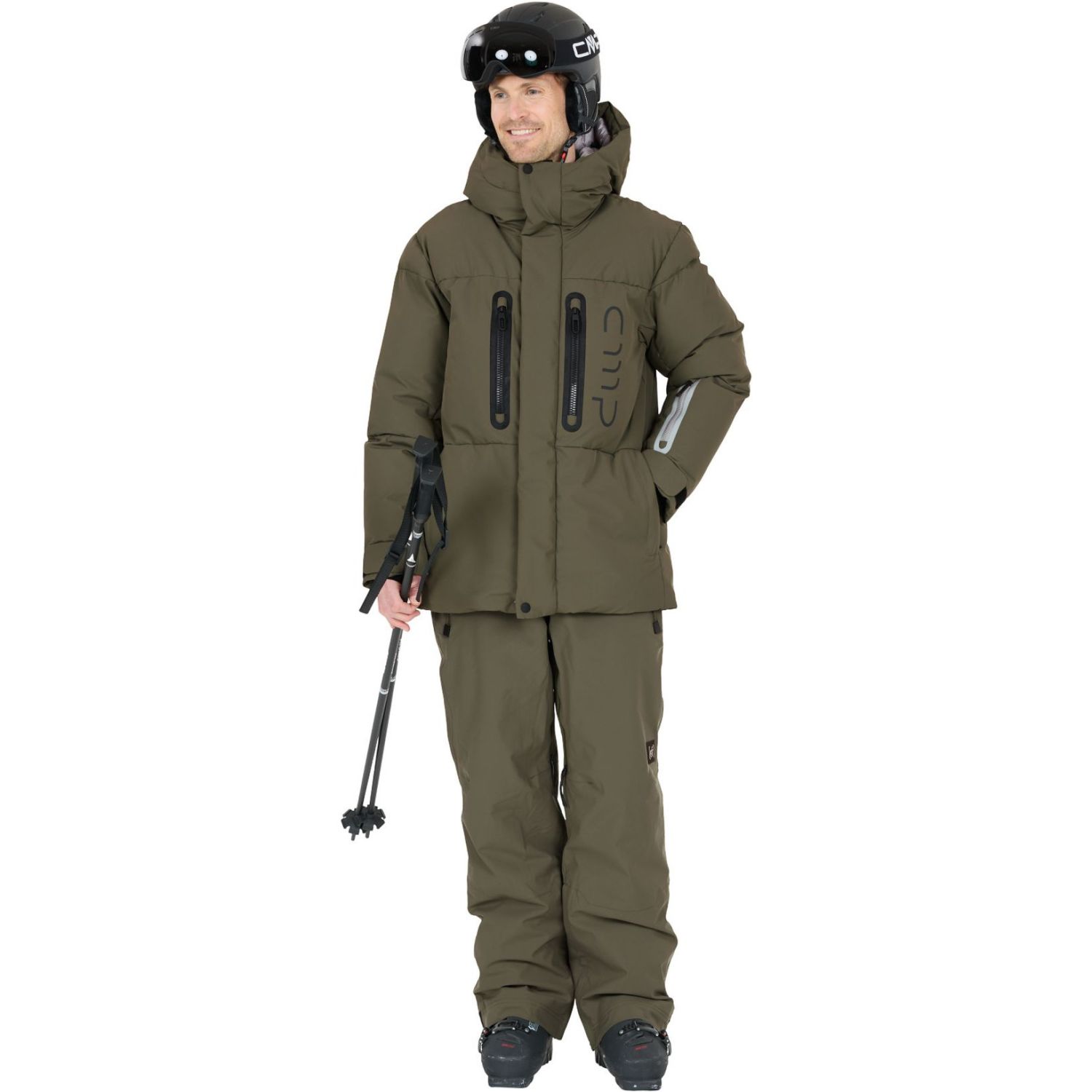 CMP Skijacke, Herren, grün