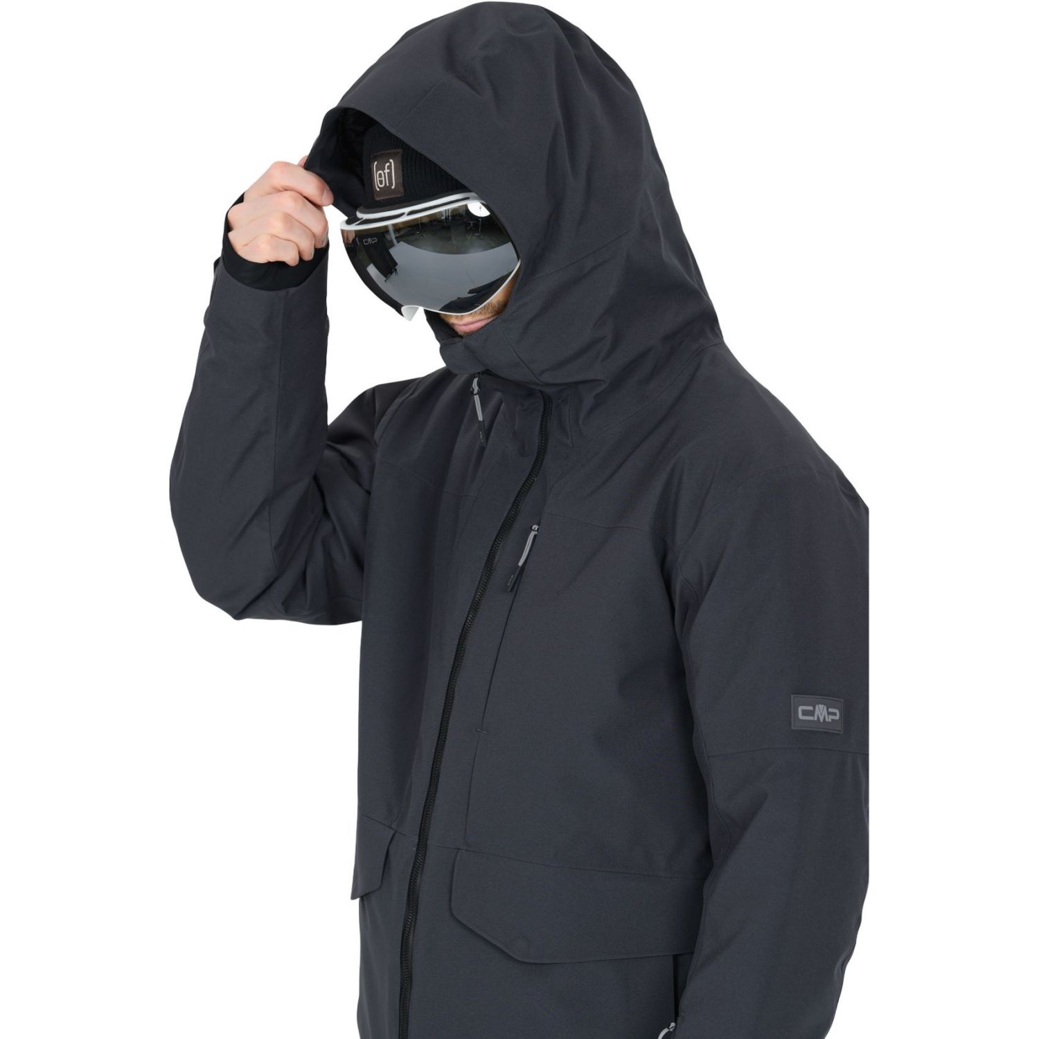 CMP Skijacke, Herren, schwarz