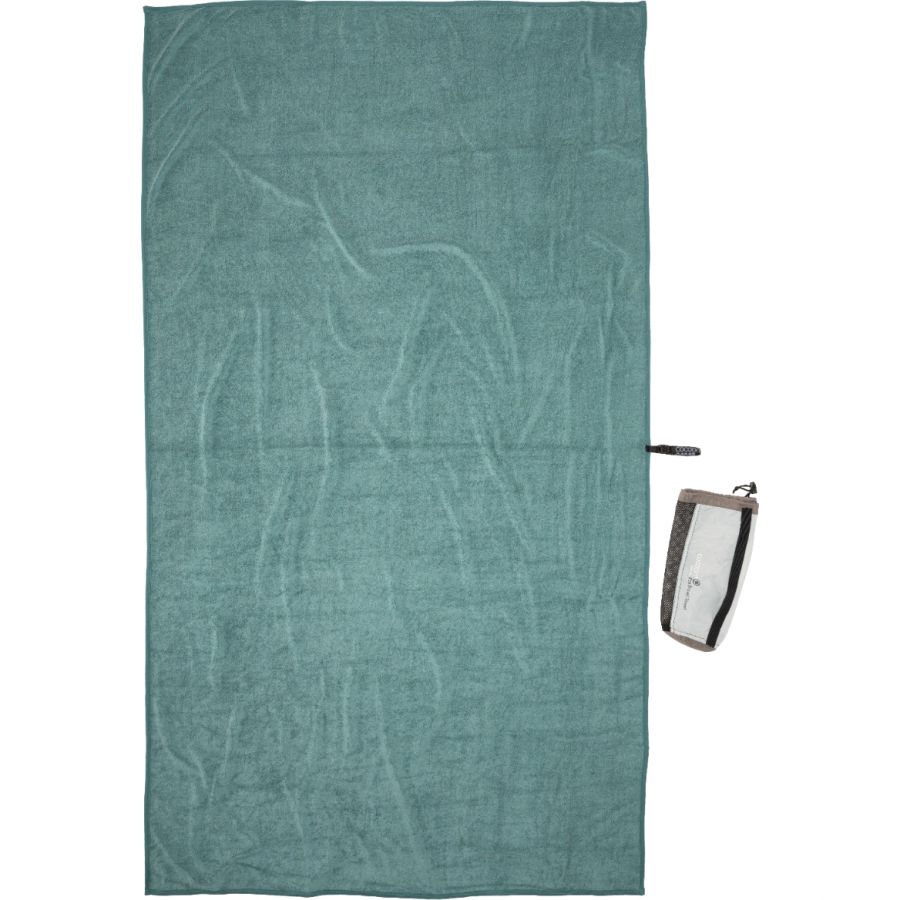 Cocoon Eco Travel Towel, 150x80cm, Lyocellový uterák, nílsky zelený