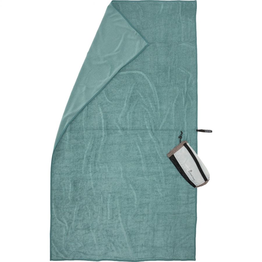 Cocoon Eco Travel Towel, Lyocell handdoek, nijl groen