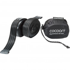Cocoon Hamac Curele, 303 cm, stropper, negru/gri