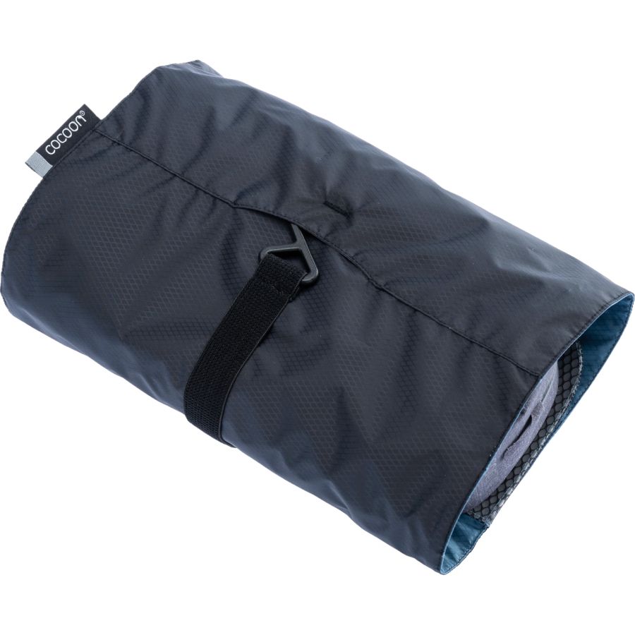 Cocoon Hanging Toiletry Kit Minimalist Light, toaletná taška, Phantom Black/Ash Blue