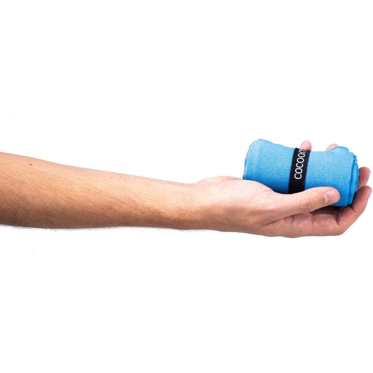 Cocoon Microfiber Towel Hyperlight, asciugamano in microfibra, blu laguna