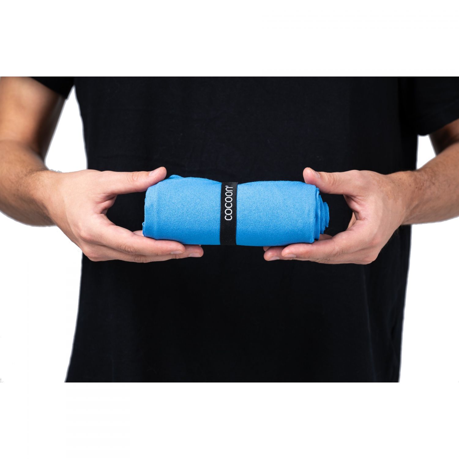Cocoon Microfiber Towel Hyperlight, microfiber towel, lagoon blue