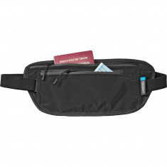 Cocoon Secret Waist Wallet / Silk,30x14 cm, pung, black