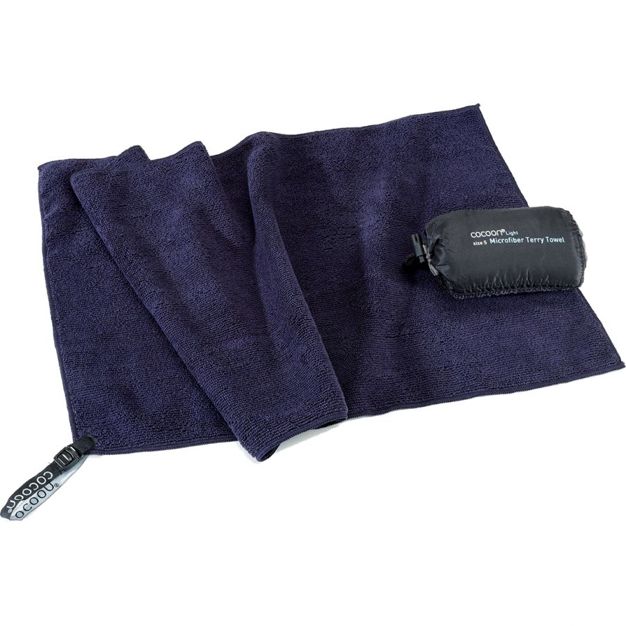 Cocoon Terry Towel Light, r?cznik z mikrofibry, delfinowy niebieski