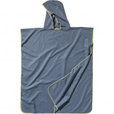Cocoon Towel Poncho Ultralight, mikrofiber ponchohåndkle, ankergrå