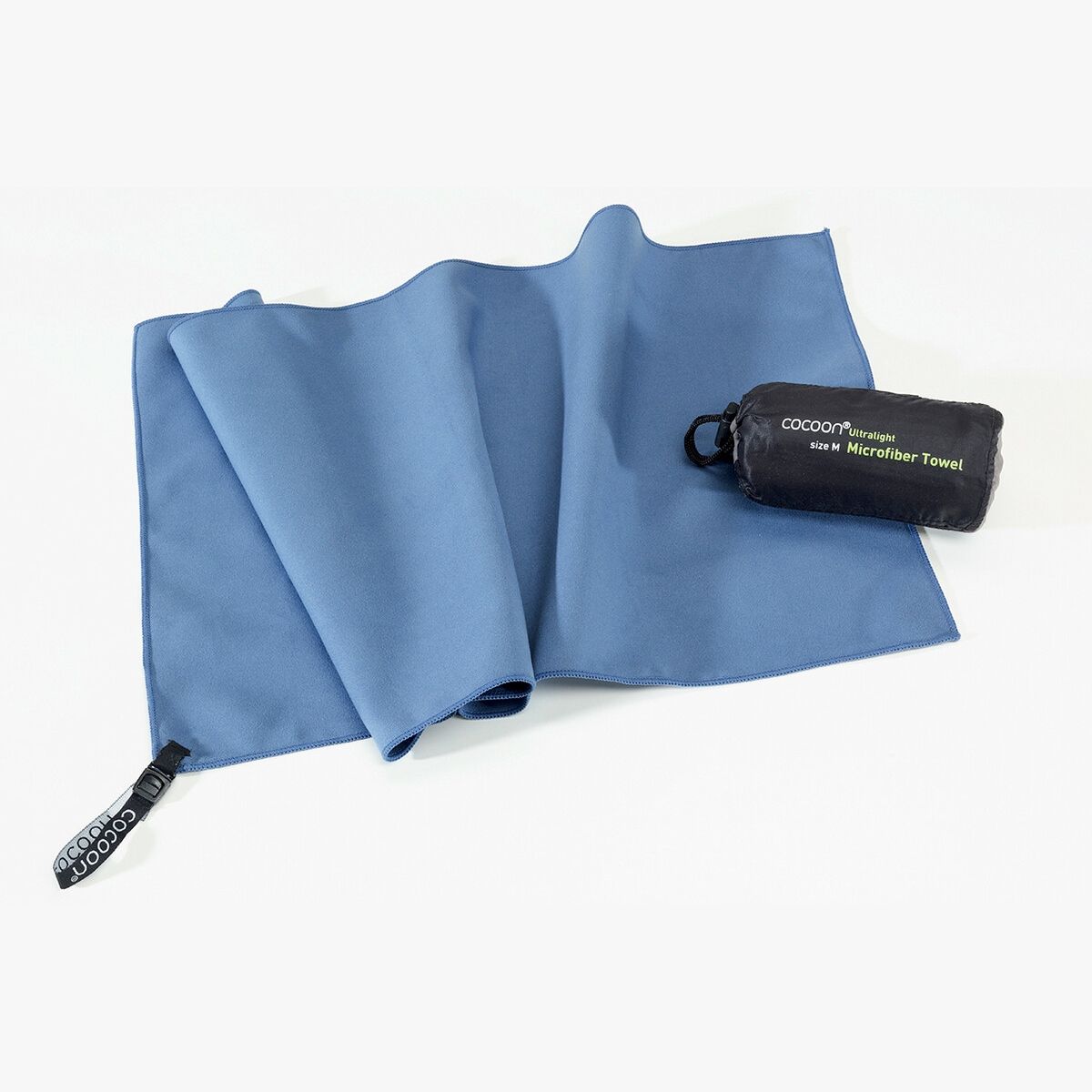 Cocoon Towel Ultralight, Mikrofiber Håndkle, fjordblå