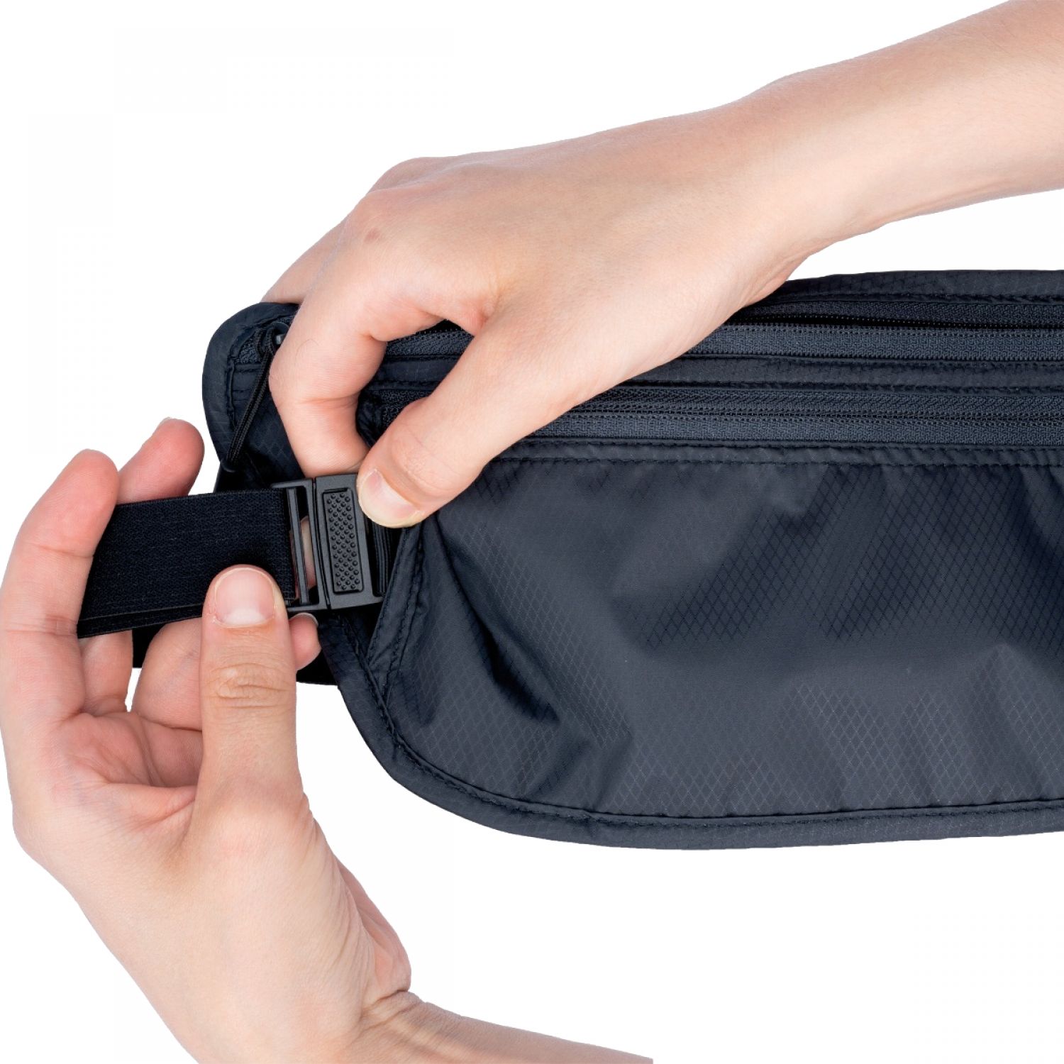 Cocoon Travel Waist Wallet,30x14 cm, Portofel, negru fantomă