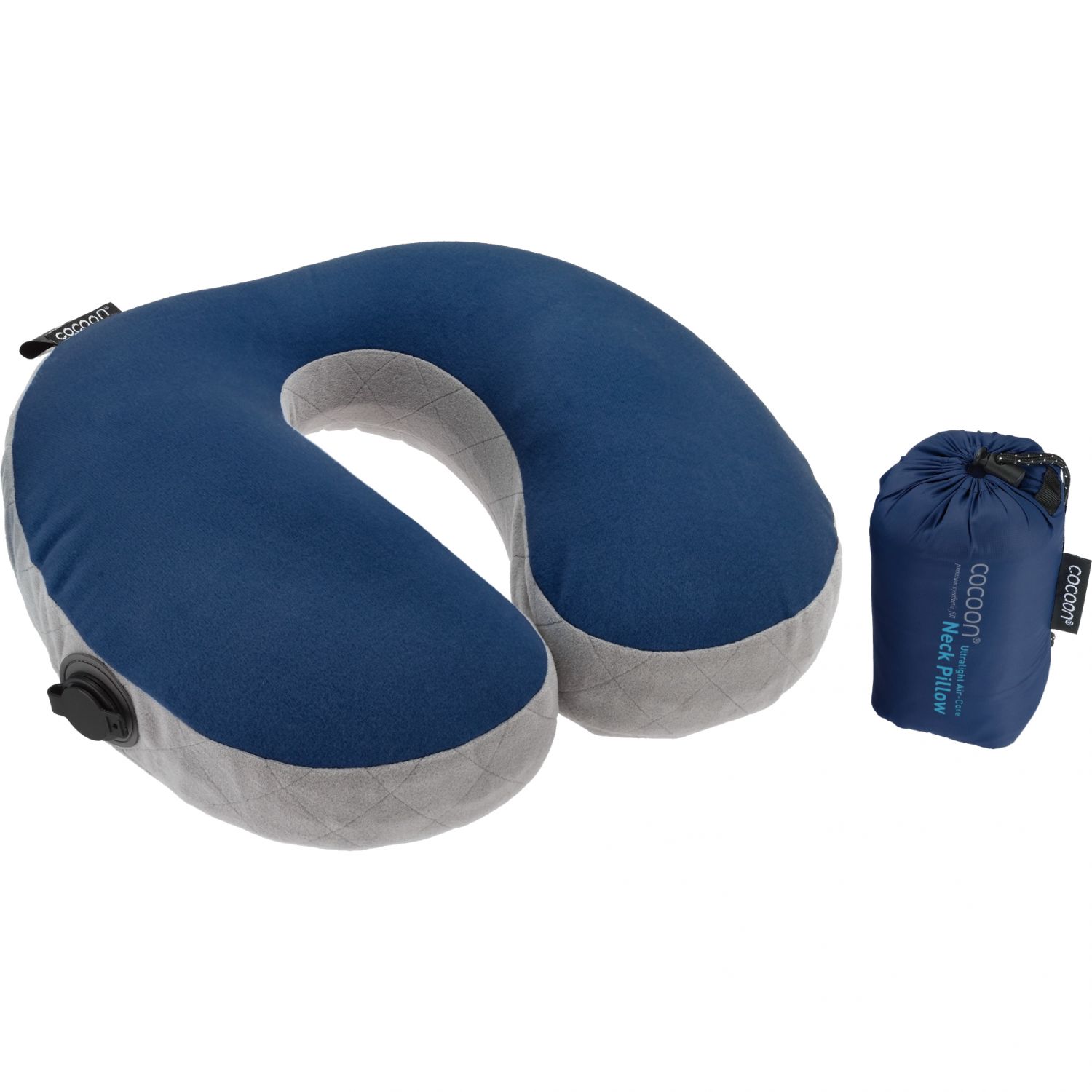 Cocoon U-shaped Neck Pillow, Pude, galaxy blue/grey