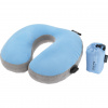 Cocoon U-shaped Neck Pillow,35x30x12 cm, Pude, light blue/grey