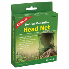 Coghlans Deluxe Head Net, red para mosquitos