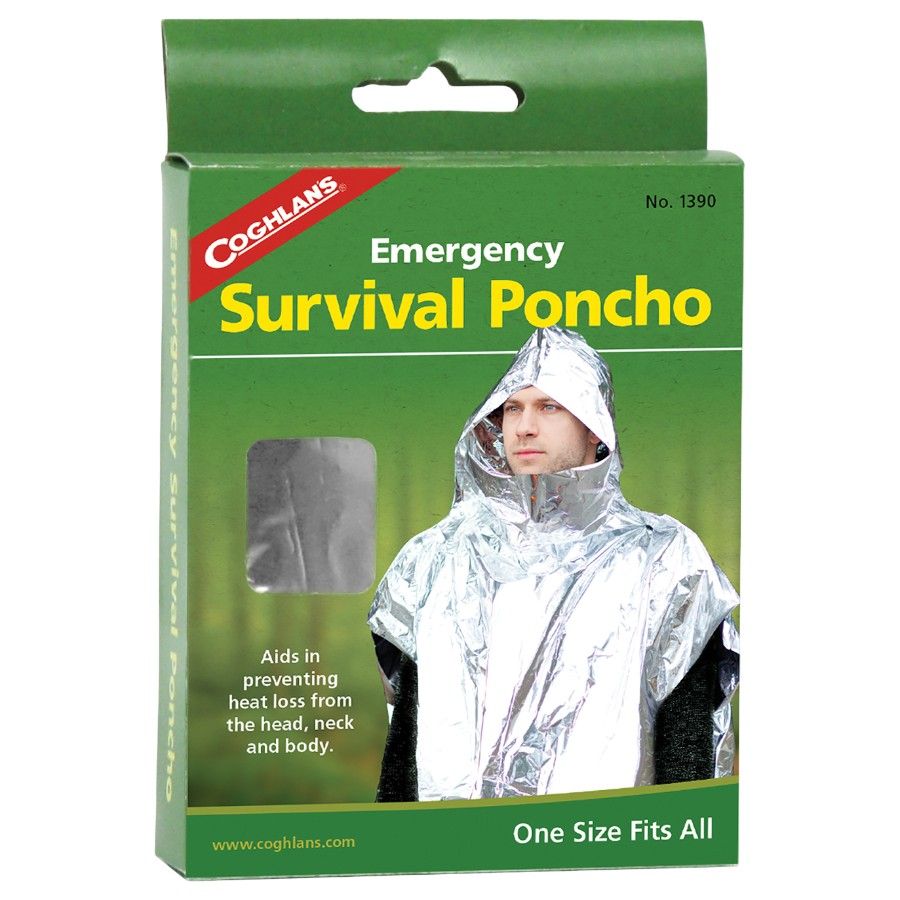 Coghlans Emergency Survival Poncho, hätäviitta
