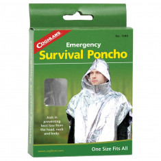 Coghlans Emergency Survival Poncho, p?aszcz przeciwdeszczowy awaryjny