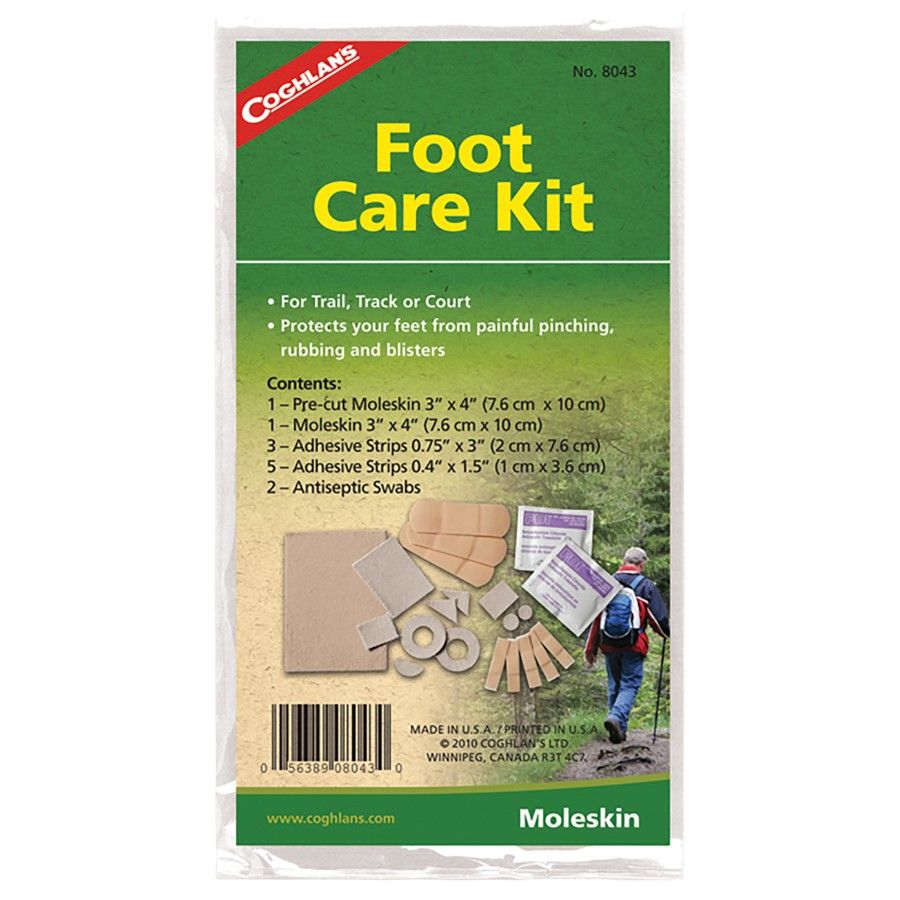 Coghlans Foot Care Kit, emplastros