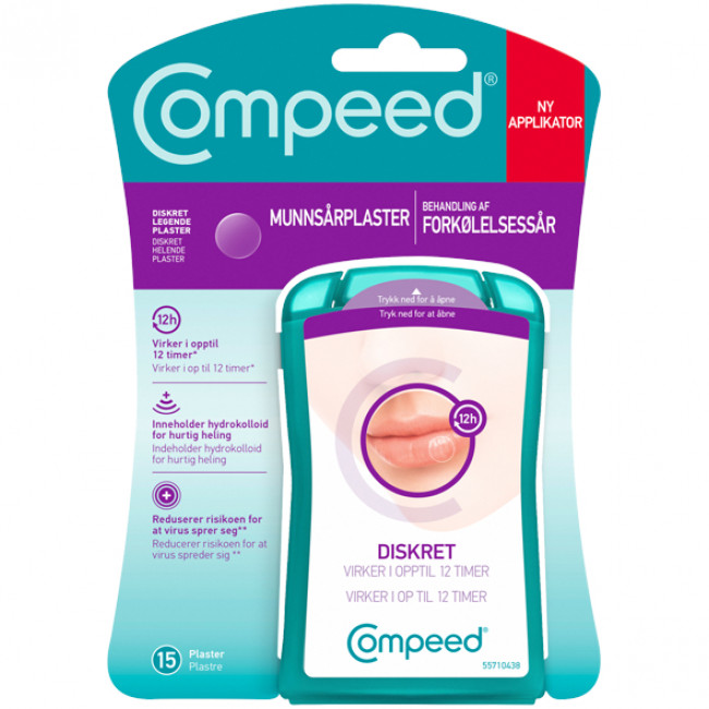 Compeed Náplasť na opar, 15 ks
