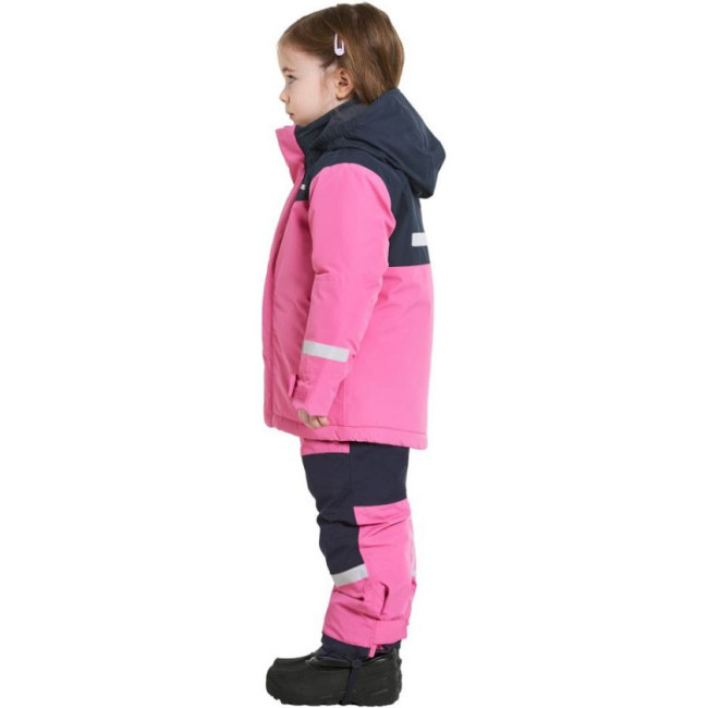 Conjunto de esqui Didriksons Skare, júnior, cor-de-rosa