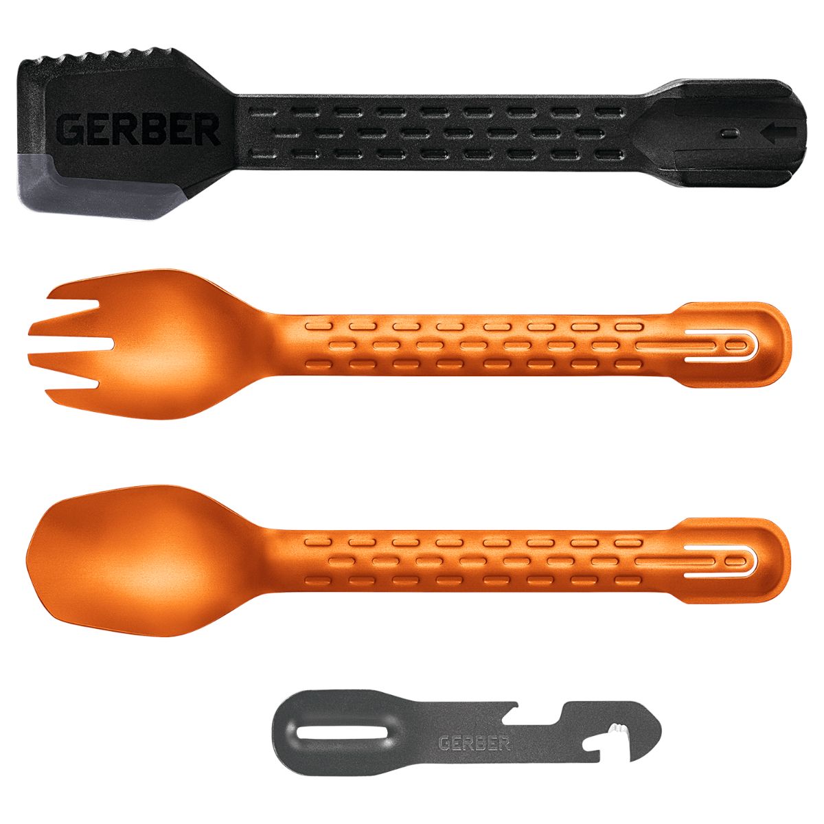 Conjunto de talheres Gerber Compleat, cor de laranja
