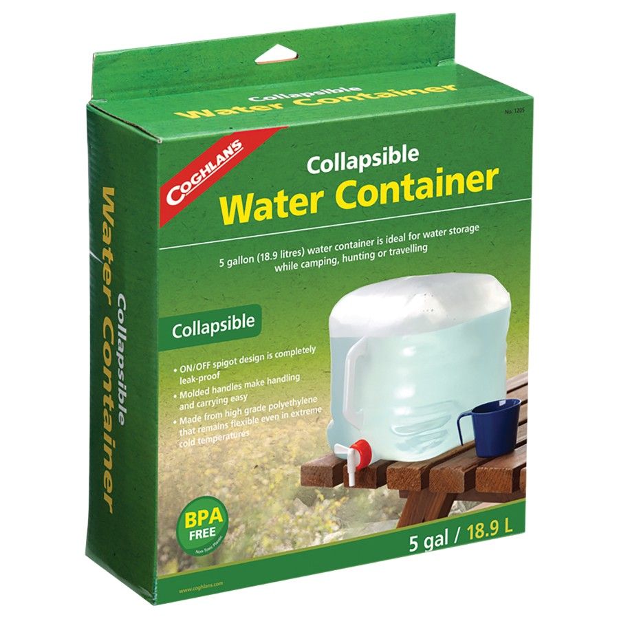 Contenedor de Agua Plegable Coghlans