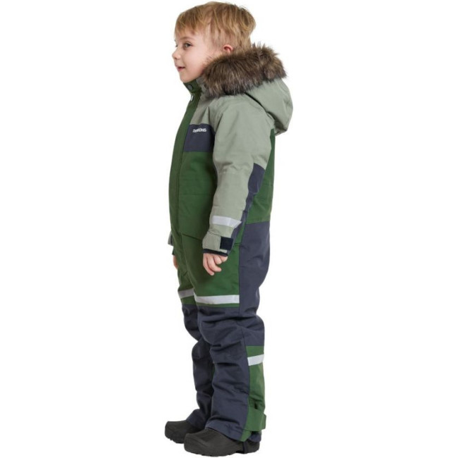 Costum de zbor Didriksons Bjärven, junior, verde deschis