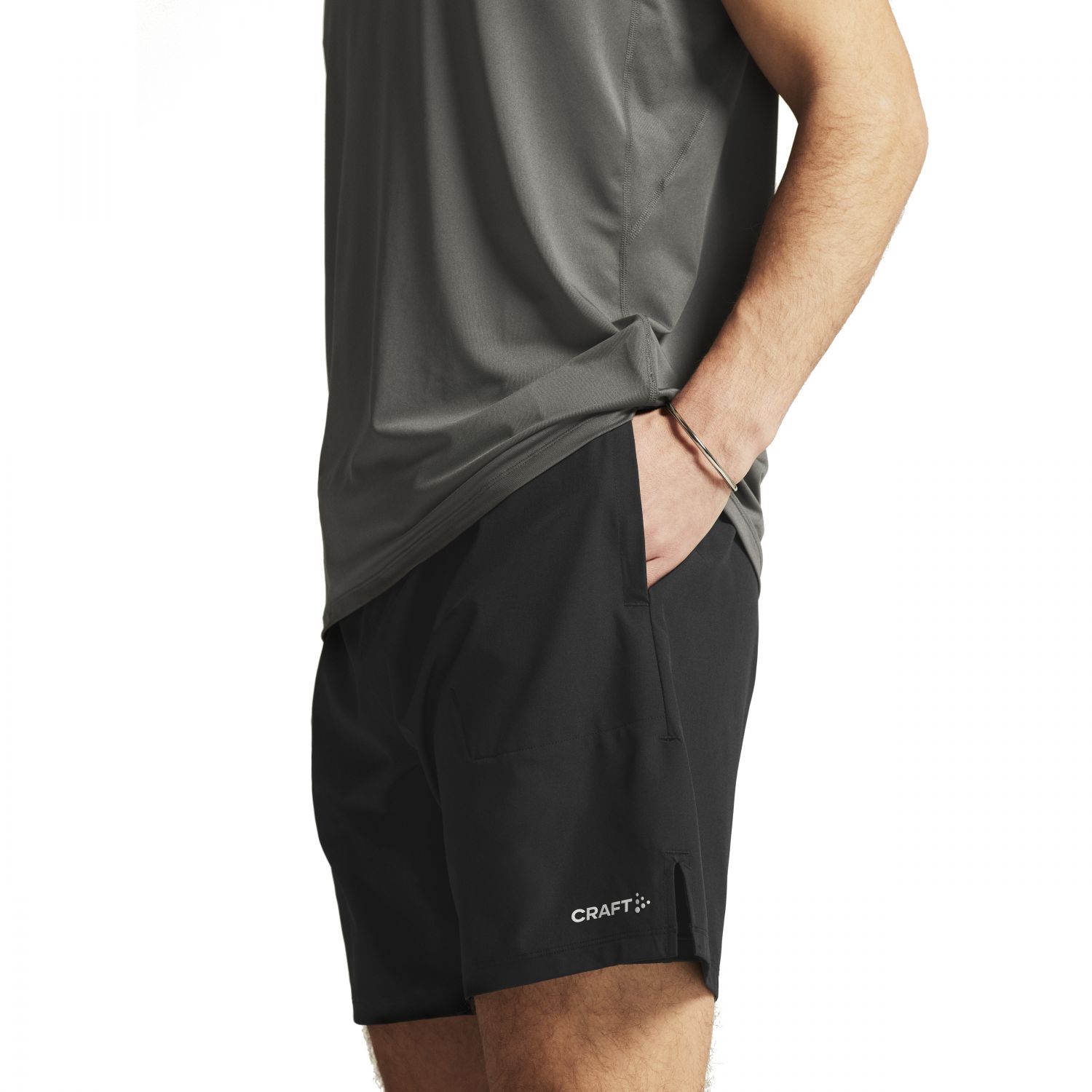 Craft ADV Essence 2, 2-in-1 Shorts, Herr, Svart