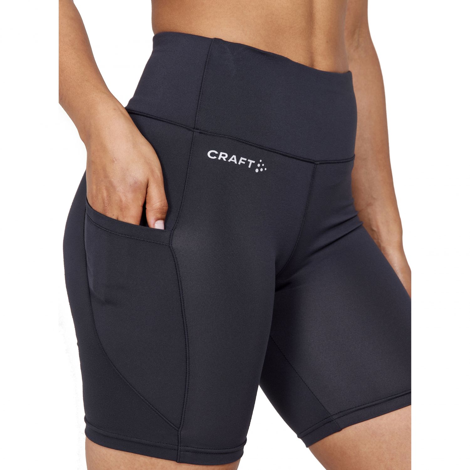 Craft ADV Essence 2, short legging, femmes, noir