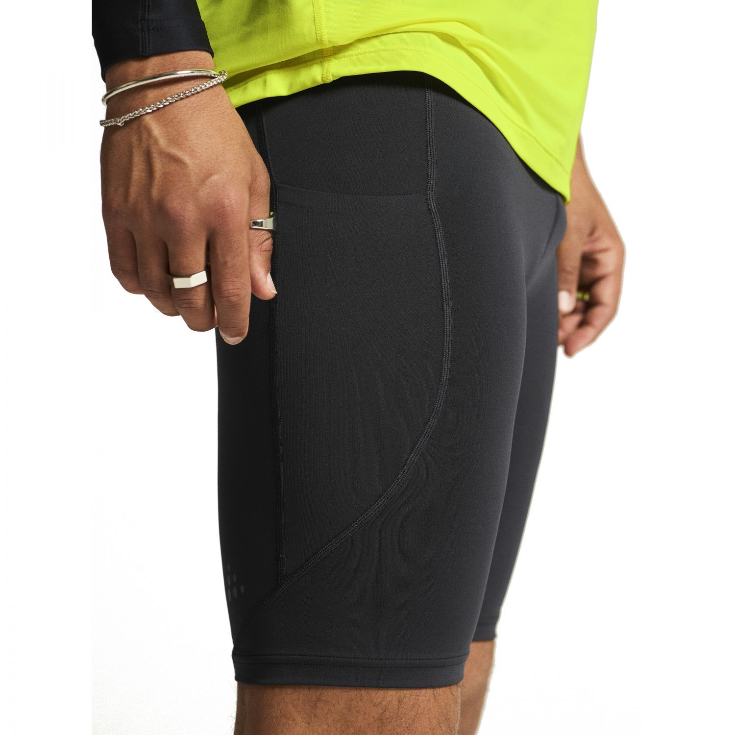 Craft ADV Essence 2, short legging, hommes, noir