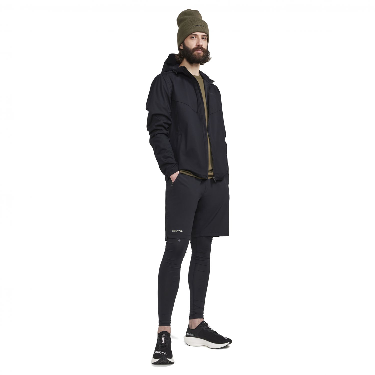 Craft ADV Essence Hydro, rain jacket, men, black