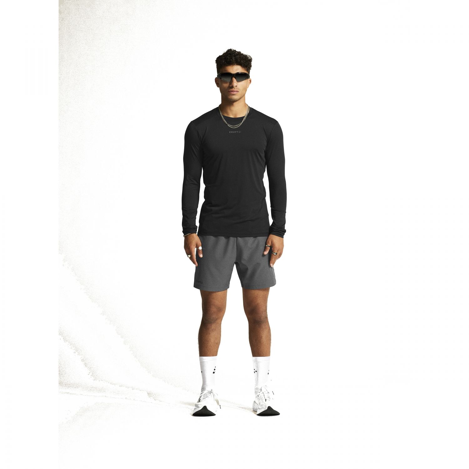 Craft ADV Essence LS 2, t-shirt, men, black