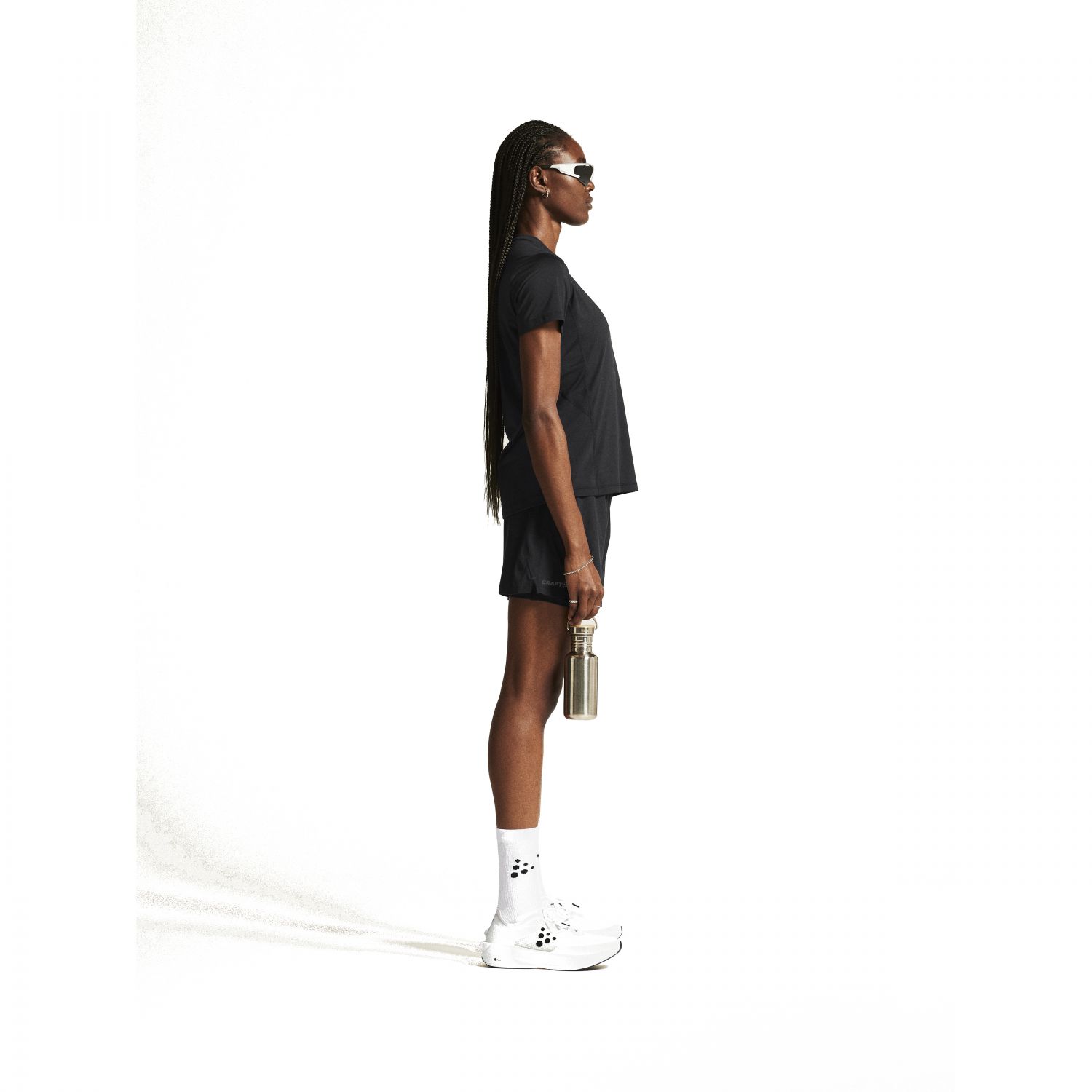 Craft ADV Essence SS 2, t-shirt da donna, nero