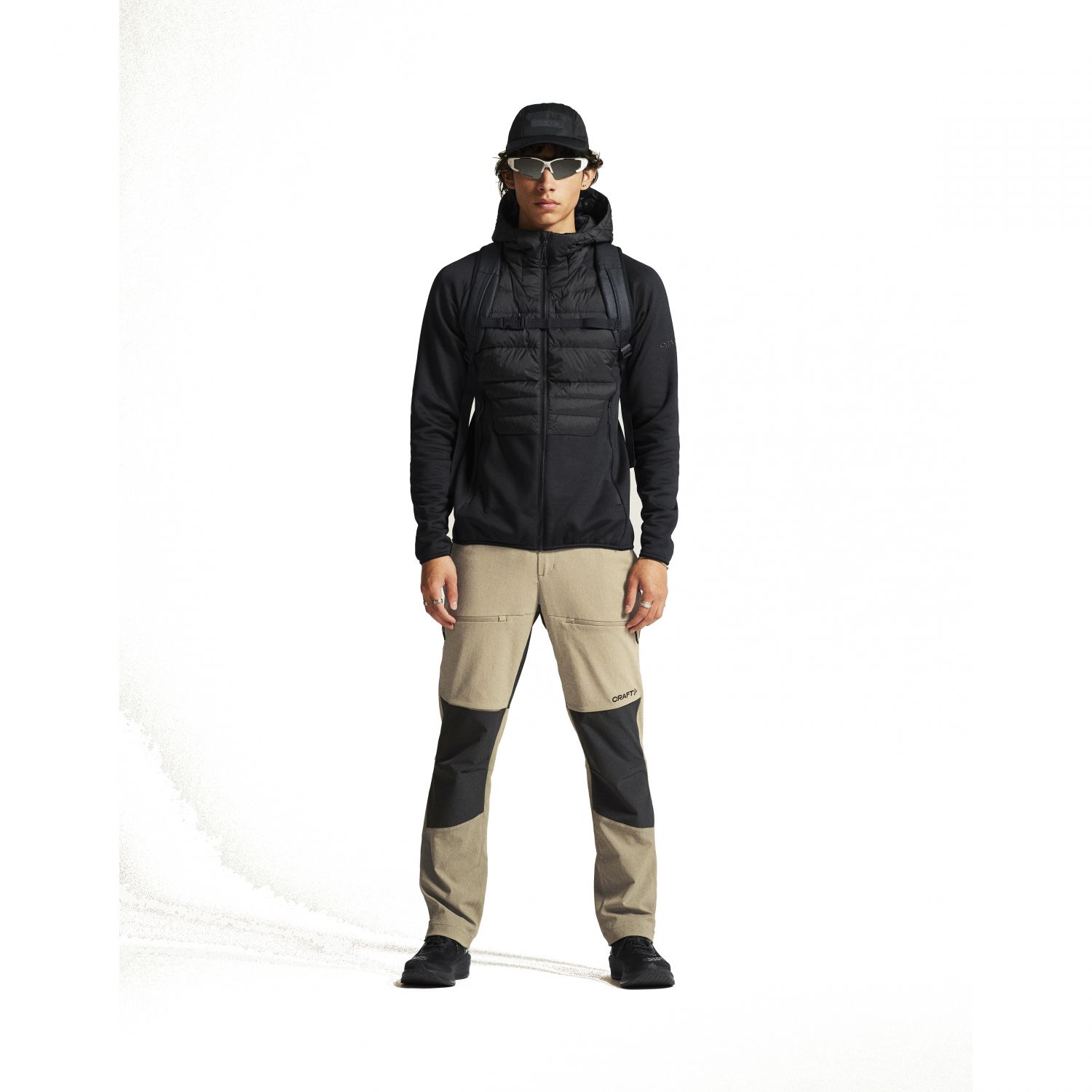 Craft Adv Explore Lt. Down Hybrid, Daunenjacke, Herren, schwarz