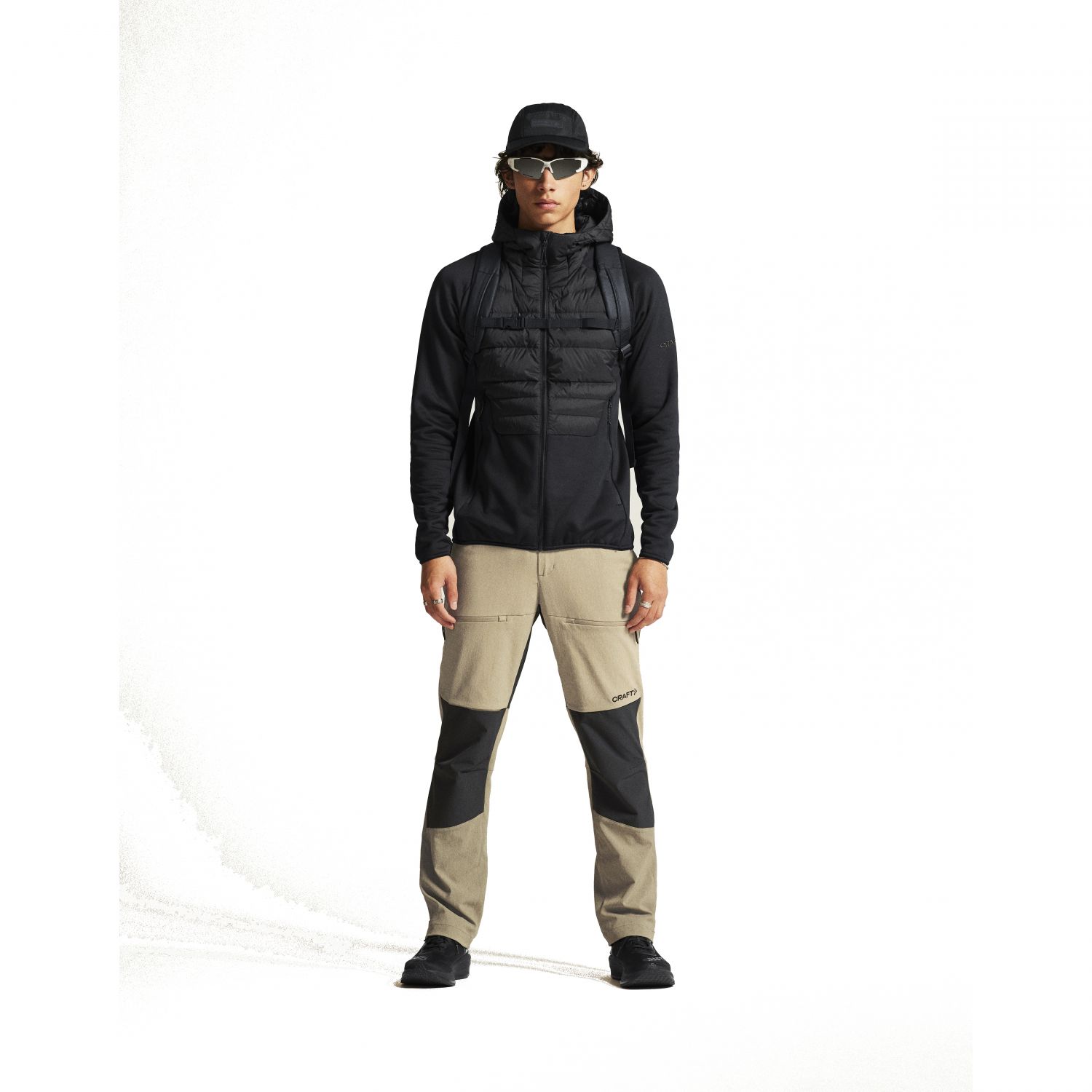 Craft ADV Explore Lt. Down Hybrid, down jacket, men, black