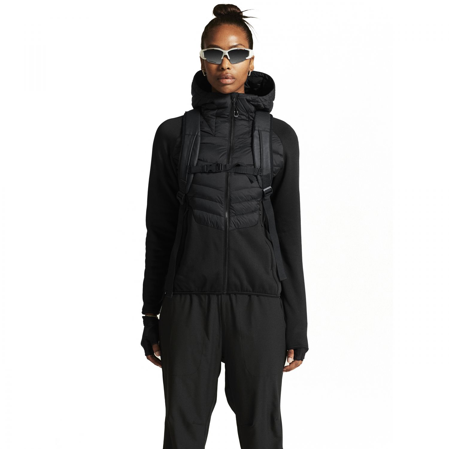 Craft ADV Explore Lt. Down Hybrid, down jacket, women, black