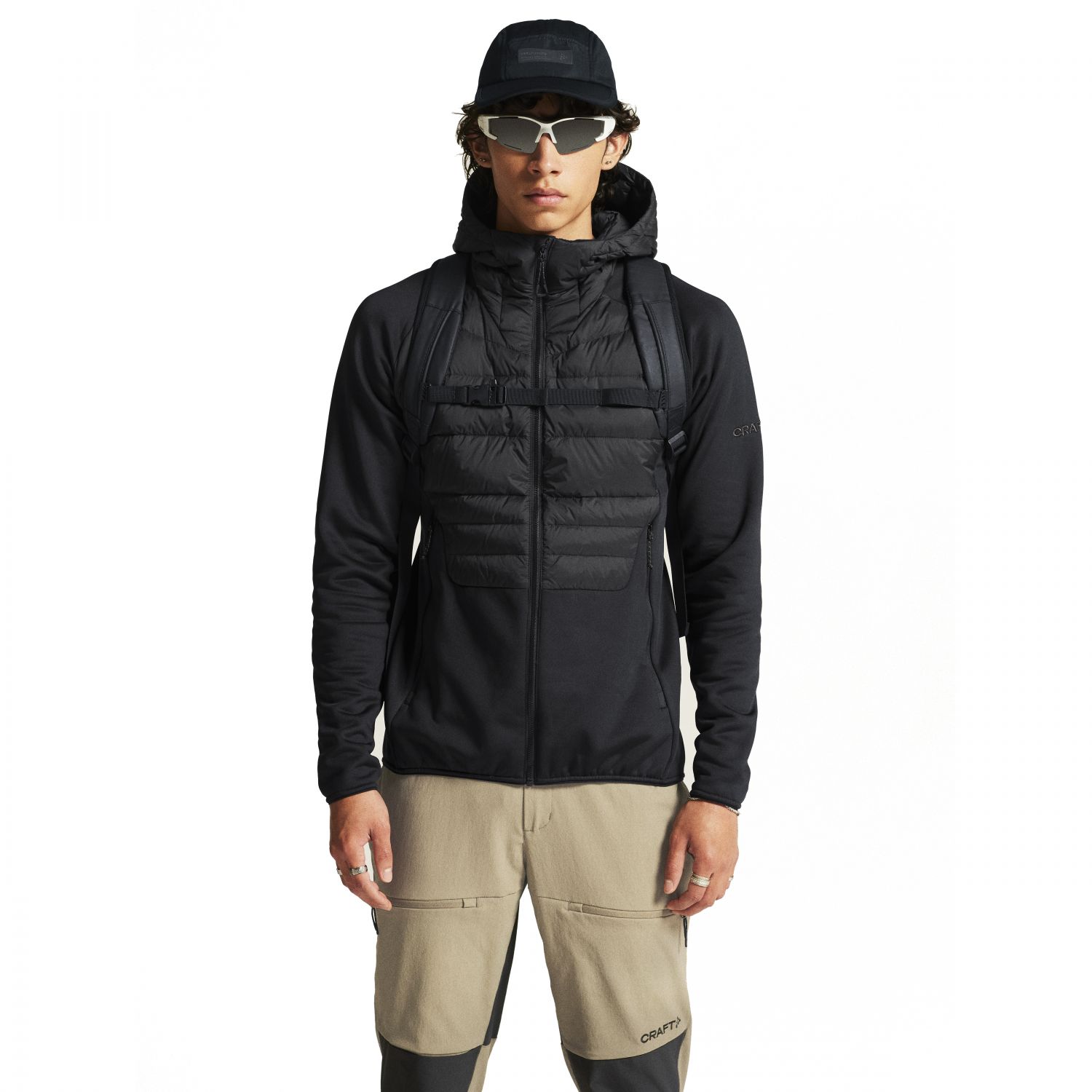 Craft ADV Explore Lt. Down Hybrid, piumino da uomo, nero