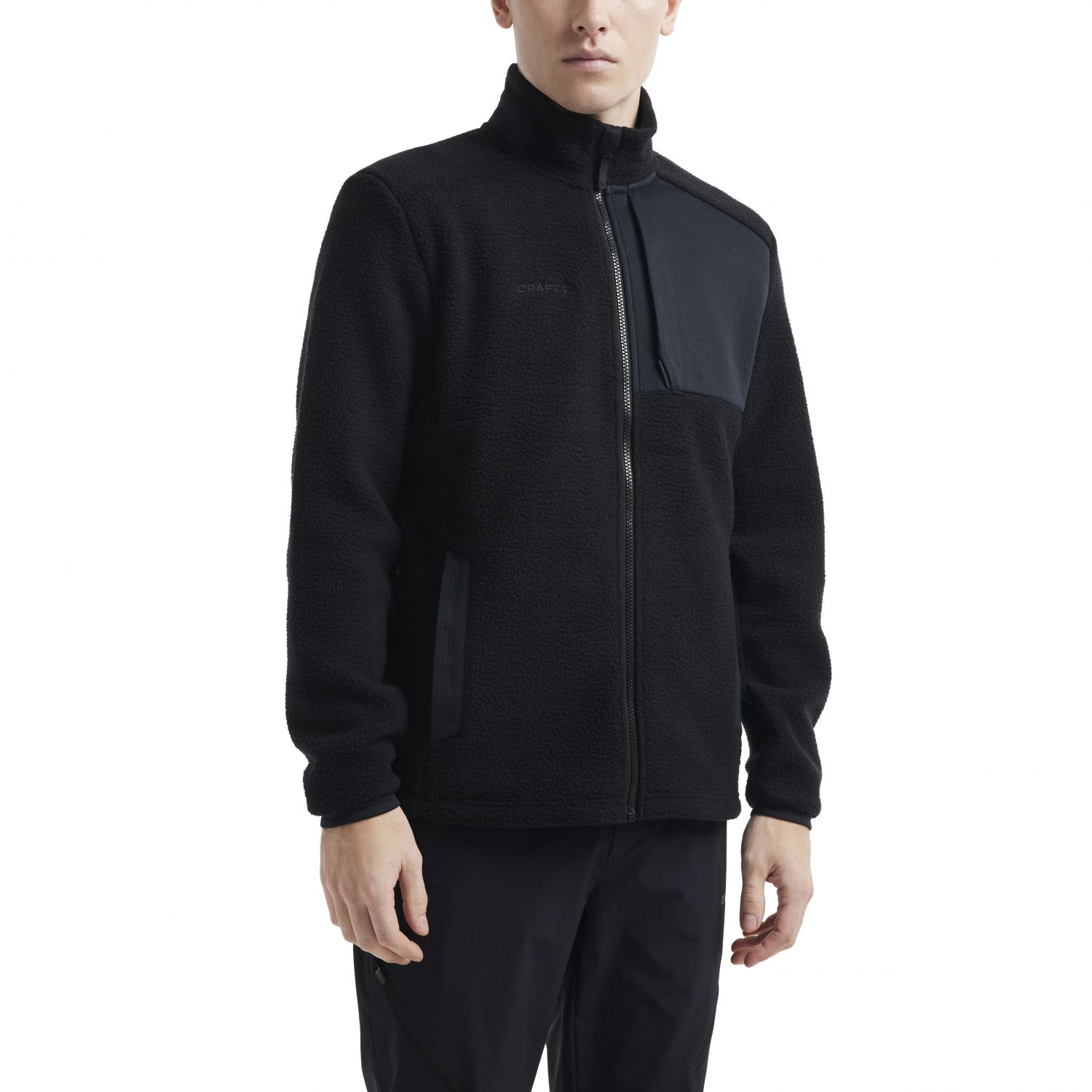 Craft ADV Explore Pile, fleece jacket, men, black