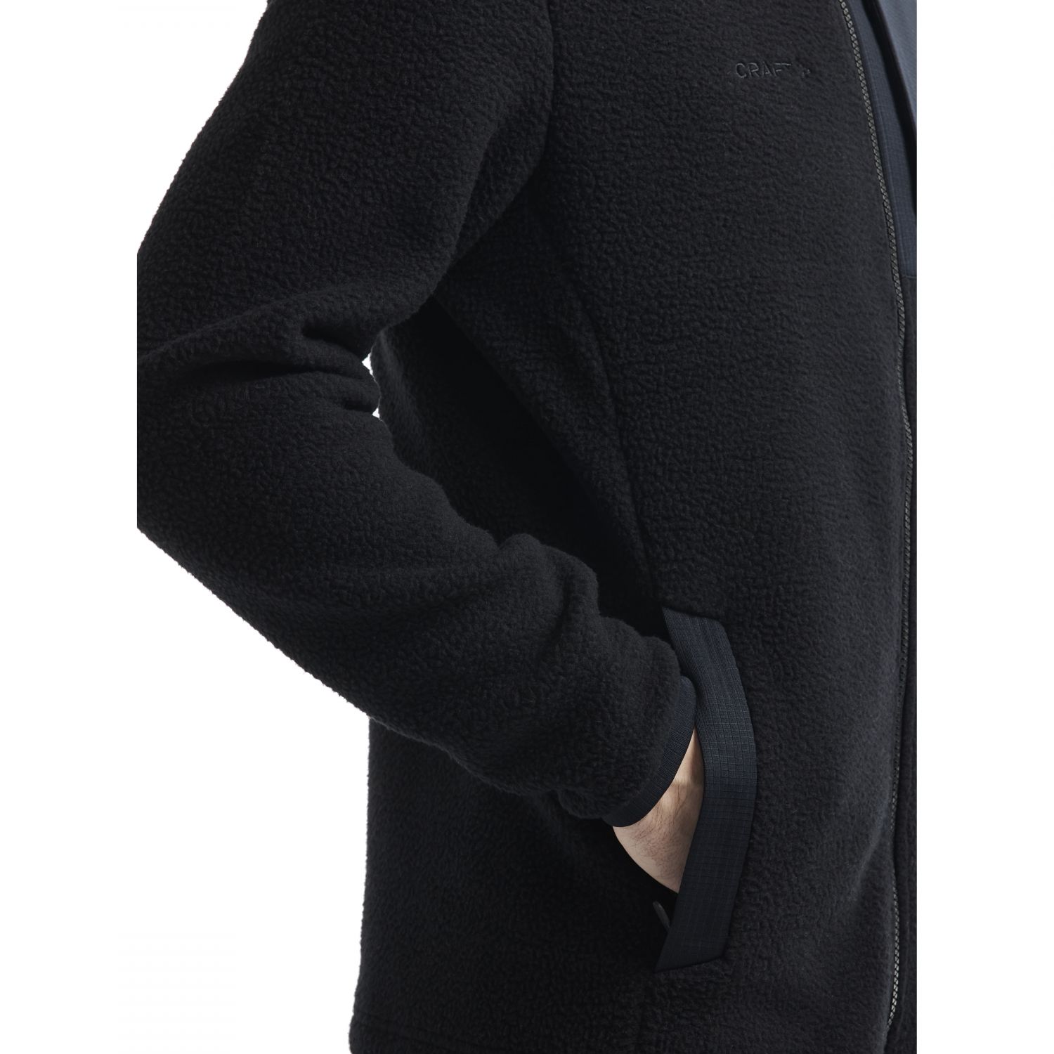 Craft ADV Explore Pile, fleece jacket, men, black