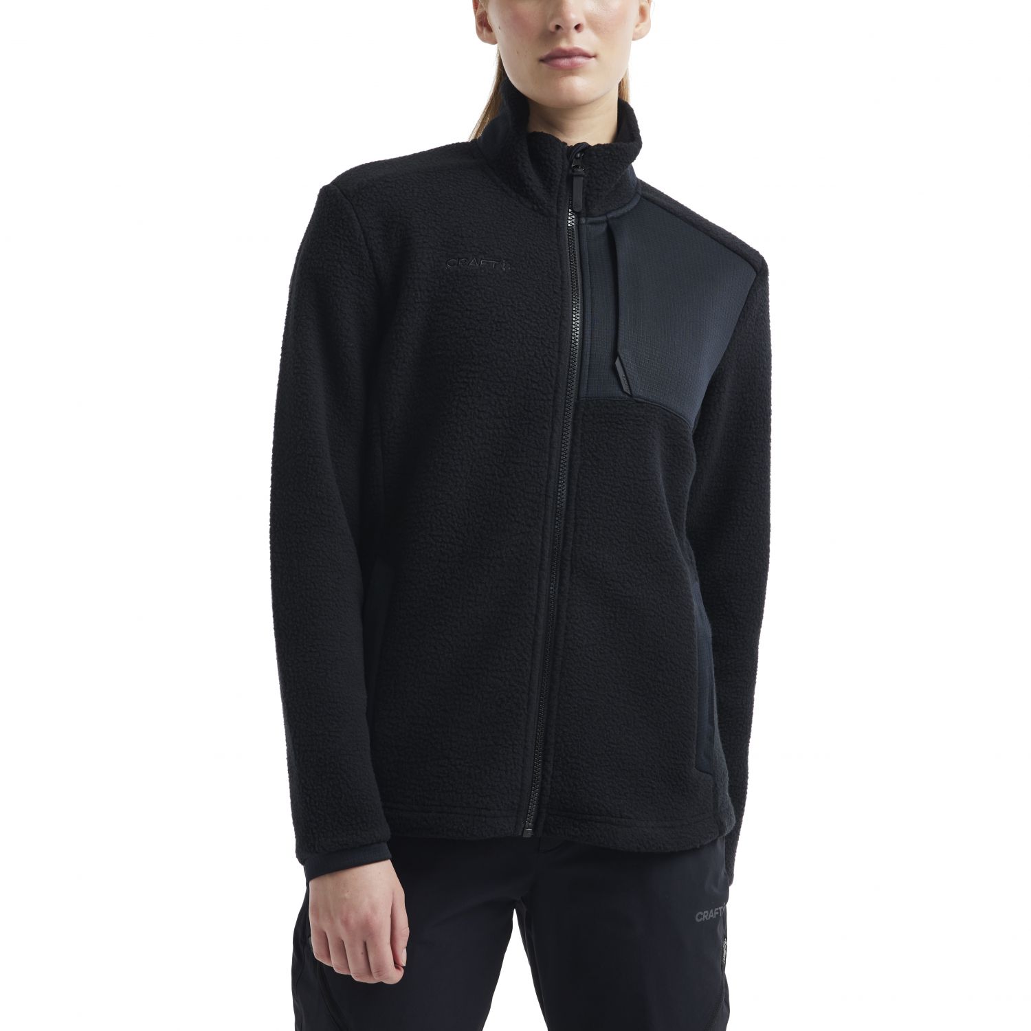 Craft ADV Explore Pile, fleece jacket, women, black