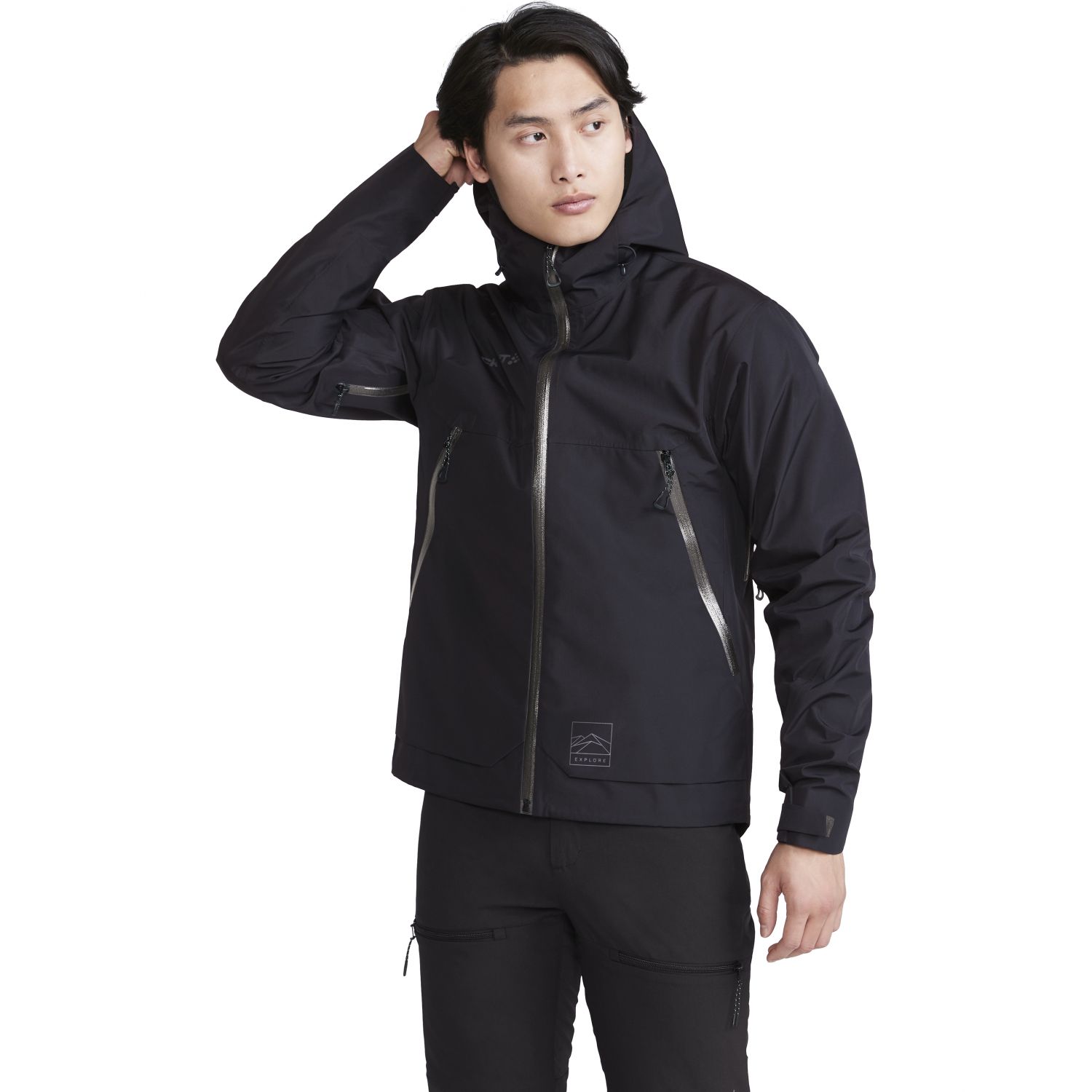 Craft ADV Explore, shell jacket, men, black