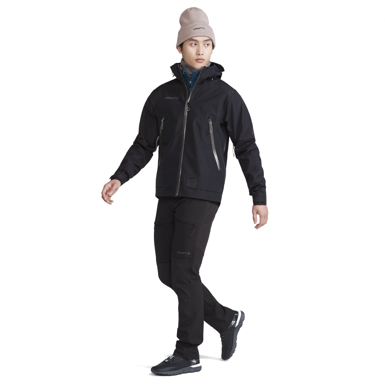 Craft ADV Explore, shell jacket, men, black