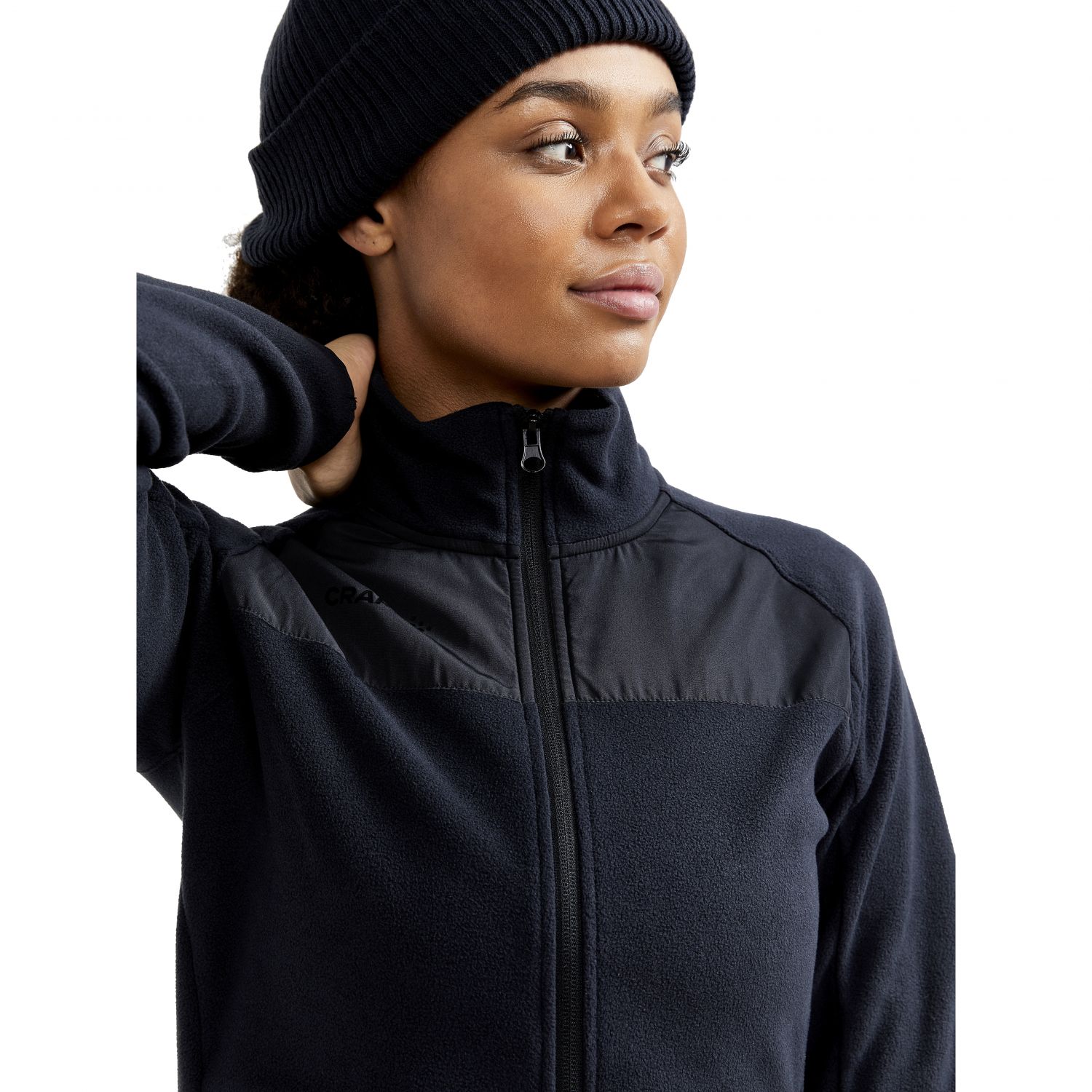 Craft Adv Explore, veste polair, femmes, noir/gris