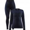 Craft Core Dry Fuseknit, base layer, women, black