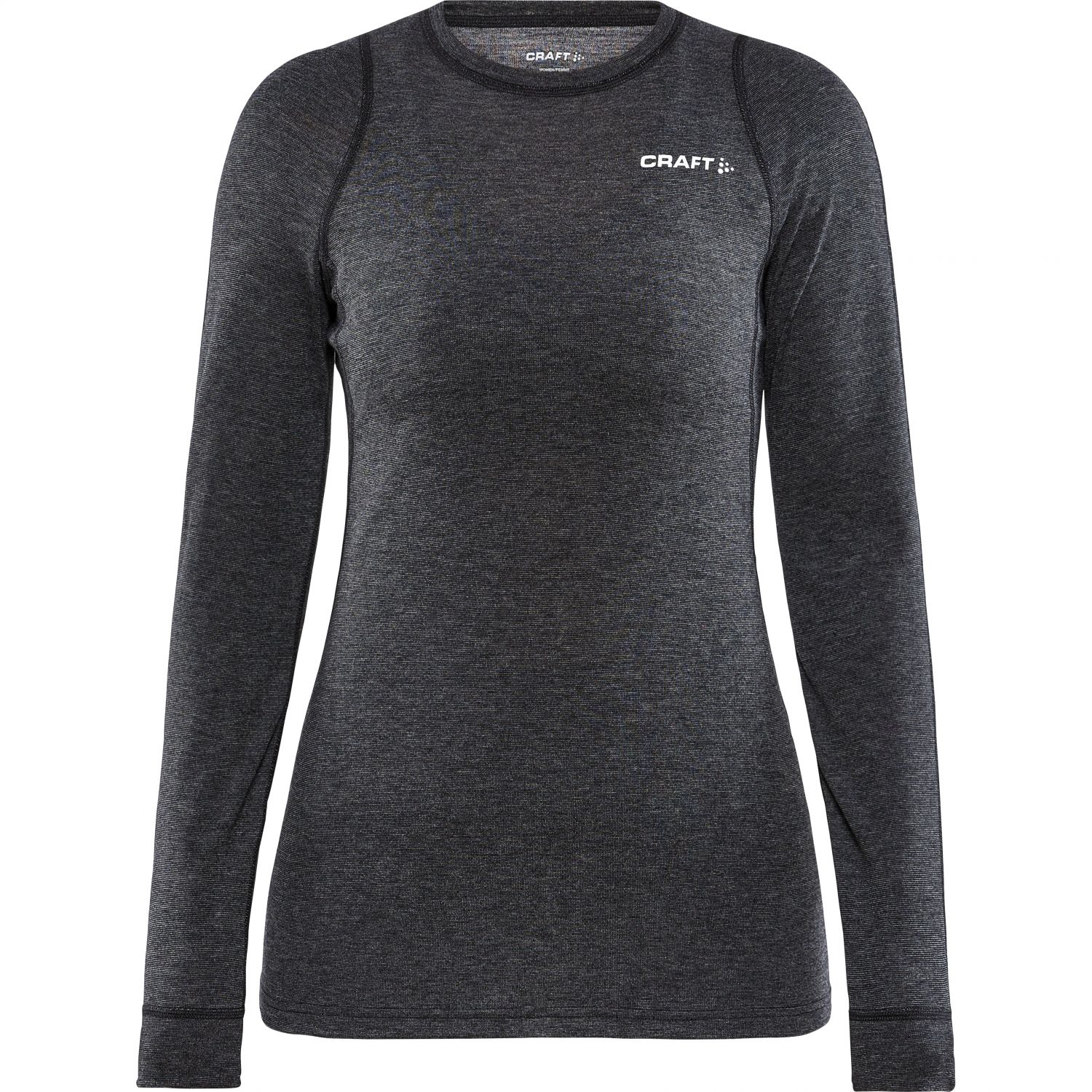 Craft Core Wool Merino, base layer, women, black melange